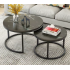 Living room home minimalist round coffee table